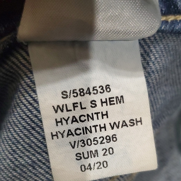 Banana Republic Blue Split Wide Leg Denim - Picture 4 of 9